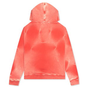 Men's Coral Satin Hooded Zipper <b>Sweatshirt</b> Regular Fit Casual Autumn Wear - Product Image 3