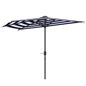 Ombrellone da Esterno UPF 30+ con Ventilazione, Ombrellone da Tavolo con Manovella a 8 Stecche, Ombrellone Inclinabile da Veranda UPF 30+ per Donne - Product Image 1
