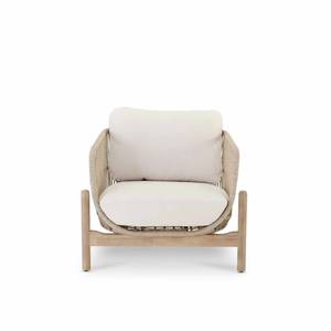 Conjunto de Muebles de Jardín Modernos, Ecológicos, Duraderos y Cómodos, Diseño Europeo de MDF, para 5 Personas, para Patio, Terraza o Jardín - Product Image 1