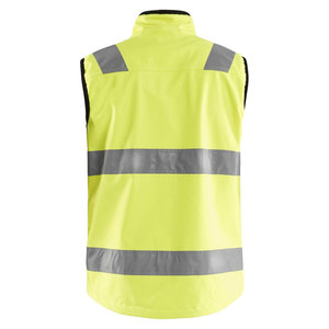 Chaleco de Trabajo de Alta Visibilidad, Transpirable y de Secado Rápido para Hombre, Sin Mangas, con Franjas Reflectantes y Múltiples Bolsillos - Product Image 3