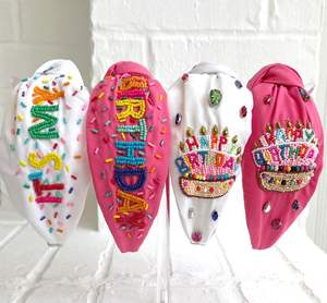 Serre-tête luxueux fait main avec perles, style boutique, pour femme, à prix avantageux - Product Image 3