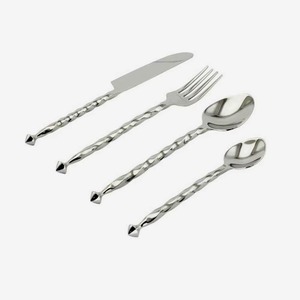 Personalized stainless steel cutlery set makes a thoughtful and meaningful gift for weddings and housewarmings - Product Image 2