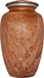 Urne funéraire artisanale en bois avec finition grain de marbre, durable, pour cendres d'animaux de compagnie - Product Image 4