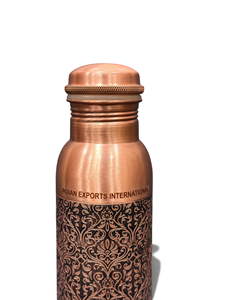 ขวดแก้วสลักลายรีกัล วายน์ จาก Indian exports international (ทองแดงบริสุทธิ์รับรองมาตรฐาน) - Product Image 4