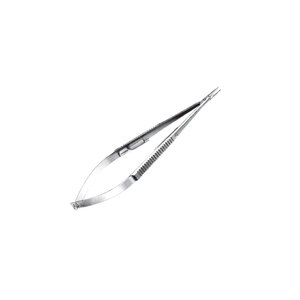 Porte-aiguilles micro en acier inoxydable certifié CE, instrument chirurgical autoclavable pour la chirurgie générale - Product Image 1