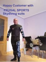 Combinaison de saut en parachute de compétition haute performance personnalisée, aérodynamique, professionnelle, respirante, durable, en Cordura et Spandex, capacité 90 kg