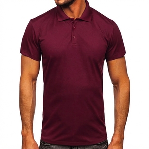 Polo Unisex Color Granate con Estampado de Flamencos Rosados, Manga Corta, Secado Rápido, 100% Poliéster, Ropa Casual de Golf, Ecológica, HEXO - Product Image 5