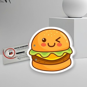Palette magnétique pour extensions de cils Naughty Burger, en acrylique, réutilisable et durable, formes cercle/diamant/fleur/ovale, pour artistes en extensions de cils - Product Image 2