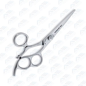 Ciseaux de coiffure professionnels en acier inoxydable, instruments de beauté, ciseaux de coupe de cheveux avec poignée à 3 anneaux pour hommes - Product Image 3