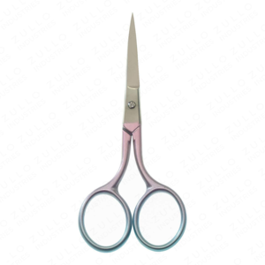 Tijeras de Corte Recto Plateadas al por Mayor, con Logotipo Personalizado, Tamaño Personalizado, Acero Inoxidable, Herramienta de Corte Afilada para Manicura y Salón de Belleza - Product Image 3
