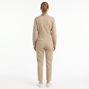 <b>Women's</b> Winter Loose Solid <b>Utility</b> <b>Jumpsuit</b> Casual Cargo One-Piece Outfit OEM ODM Wholesale Factory Custom Logo | Low MOQ - Product Image 2