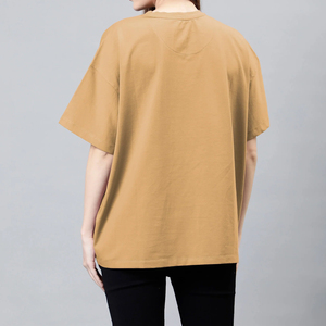 เสื้อยืดคอกลมแขนสั้นทรงหลวมใส่สบาย ผ้าฝ้ายแท้ 100% ไซส์ใหญ่ สไตล์สตรีทแวร์ สำหรับฤดูร้อน ราคาถูกที่สุด - Product Image 5