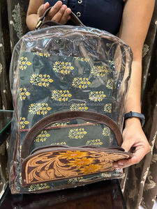 Mochilas escolares, mochila de hombro de viaje negra bonita, mochilas transparentes de Pvc para estudiantes, niños y niñas - Product Image 6