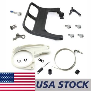 Accessoires compatibles pour tronçonneuse Stihl MS361/MS341 : Garde-main, Frein de chaîne, Cache-bande, Ressort, Vis de réglage, Douille - Product Image 1