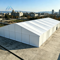 Grande tente de réception de mariage en aluminium de luxe pour 500 personnes, toutes saisons, imperméable