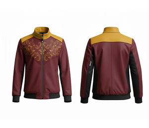 Sports Team Full Sublimation <b>Zip</b>-<b>Up</b> <b>Jacket</b> Running and Fitness Wear Warm Breathable Quick Dry | Sizes Men Women Youth - Product Image 4