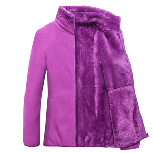 Veste polaire technique d'hiver en gros pour femme, coupe-vent d'automne pour femme, vestes polaires pour femme - Product Image 3