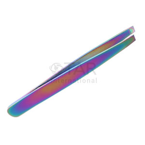Pinces à épiler multicolores sur mesure pour femmes, en acier inoxydable durable, pour l'épilation du visage, maquillage quotidien, beauté abordable - Product Image 5