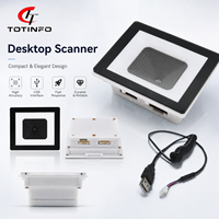 Módulo Lector de Códigos QR Integrado TOTINFO E200 con Interfaz USB en Stock para Sistemas de Quiosco de Autoservicio