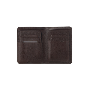 Portefeuille en cuir véritable de qualité supérieure, pliage court, porte-cartes, style minimaliste, doublure en daim, plusieurs emplacements pour cartes, exporté du Bangladesh - Product Image 6
