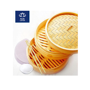 OFFRE LIMITÉE : Cuiseur vapeur en bambou écologique Safe Clean, ustensile de cuisine en bois pur, idéal pour la cuisson des fruits de mer et la préparation de raviolis, vente en gros - Product Image 1
