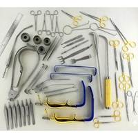 Ensemble d'instruments pour augmentation mammaire, 51 pièces, kit chirurgical pour chirurgie plastique, instruments pour implant mammaire, chirurgie esthétique