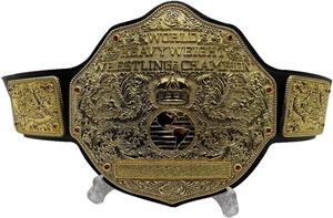 Cinturón de Campeonato Mundial de Lucha Libre de Alta Calidad, Diseño de Piel de Vaca Dorada, Hebilla Automática de Aleación, Impermeable, 3D - Product Image 4
