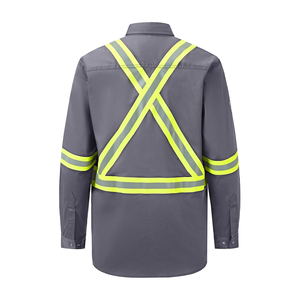 Chemises de travail pour hommes haute visibilité, qualité supérieure, prix abordable, pour la construction et l'industrie, protection et sécurité, confortables - Product Image 2