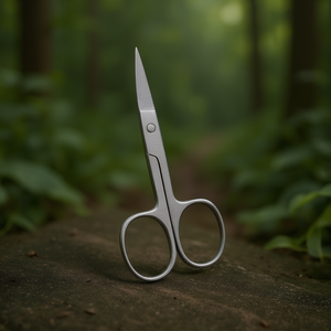 Stainless Steel Straight Blade <b>Scissors</b> with Sharp Tip and Durable Steel Handle <b>for</b> <b>Nail</b> Use - Product Image 3