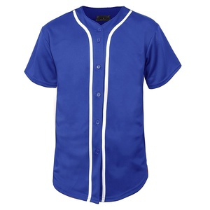 Última mejor calidad nueva llegada 2023 suave cómodo transpirable béisbol Jersey Top producto de Venta caliente camiseta de béisbol - Product Image 5