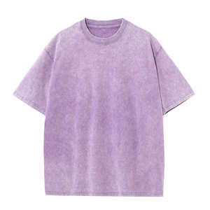 Camiseta de Algodón de Alta Calidad para Hombre, Personalizable, con Lavado Ácido, Precio Económico al por Mayor - Product Image 3