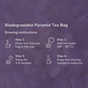 Té de Flores Naturales de Jazmín de Assam Orgánico Calmante, Crudo, Premium, 100% Puro, Sin Aditivos, Saludable, 1.8G X 20 Bolsitas, 24 Meses de Caducidad - Product Image 4