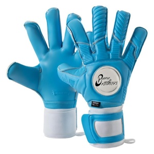 Top-Grade Goalkeeper Gloves with Embossed Basix Latex and 4mm German Latex Palm for Maximum <b>Control</b> and All-Weather <b>Grip</b> - Product Image 2
