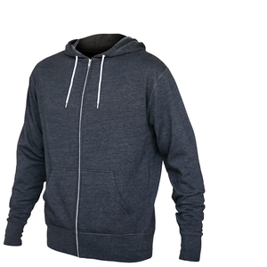Sweat-shirt à capuche zippé Kuenzi pour homme, en coton 100% tricoté, doux et résistant, 300 GSM, idéal pour l'impression, collection automne décontractée - Product Image 3