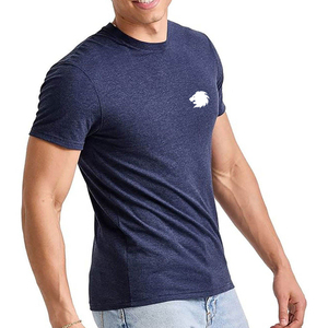 T-shirts imprimés à manches courtes pour hommes, coupe ample, 100% coton, vente en gros de t-shirts pour hommes - Product Image 1