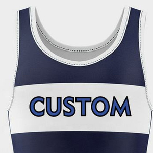 High Quality Men's <b>Wrestling</b> <b>Singlet</b> Custom Logo Sublimation Jersey New Arrival Team Sportswear OEM Service <b>Wrestling</b> <b>Singlet</b> - Product Image 5
