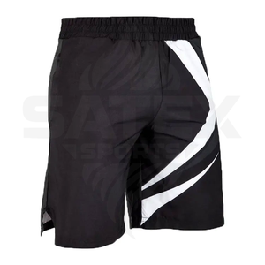 Pantalones Cortos de Boxeo y Artes Marciales Mixtas (MMA) de Alta Calidad, 100% Poliéster, Personalizados, Resistentes a las Manchas, para Entrenamiento en Gimnasio - Product Image 1
