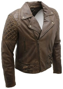Blouson de motard en cuir de haute qualité pour homme, vêtement d'extérieur premium pour la moto, service d'échantillons OEM ODM disponible directement - Product Image 3