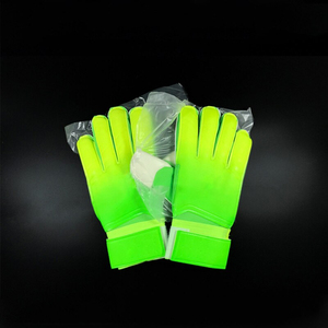 High-Quality Soccer Goalie <b>Gloves</b> Gradient Structure Design, Durable PU & <b>Latex</b> Palm, Thickened Goalkeeper <b>Gloves</b> - Product Image 4