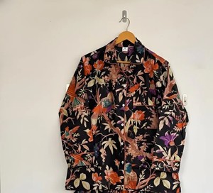 Ensemble de pyjama en coton coloré pour femmes |   Vêtements de nuit imprimés à la main |   Vêtements de détente doux, aucun avis pour le moment - Product Image 1