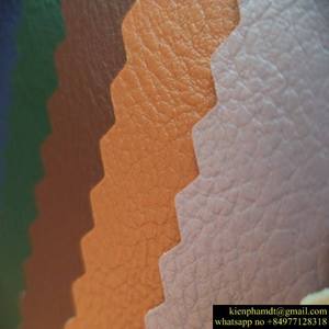 Tissu en cuir synthétique PVC artificiel gaufré moderne pour canapé - Product Image 2