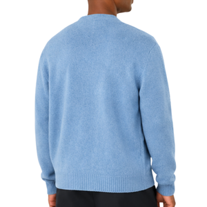 Cardigan en maille douce et chaude pour homme, coupe décontractée, mélange de polyester, motif Argyle, col en V, boutonnage frontal, style classique décontracté, idéal pour l'automne et les superpositions - Product Image 2