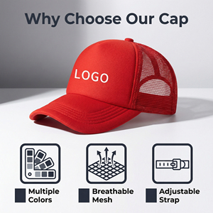 Gorras Trucker Ligeras y Transpirables para Golf, Senderismo y Protección Solar, Gorras Trucker Lisas con Tinte Personalizado, Gorras de Alta Calidad - Product Image 4