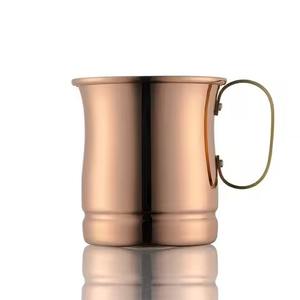 Mug à Moscow Mule en cuivre de luxe, fait main, pour bar à cocktails, cuisine, restaurant, cadeau de mariage, collection - Product Image 5