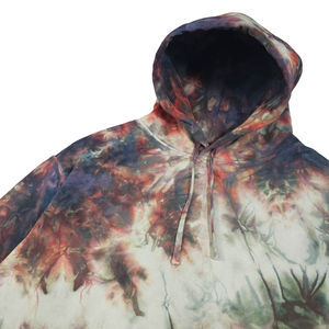 Sweat-shirt à capuche tie-dye effet dégradé personnalisé de qualité supérieure, fait main, en coton 100%, unisexe, style streetwear - Product Image 4