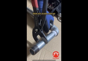 Pince à pompe à eau métrique réglable de 7 pouces et 9 pouces, bouton poussoir de verrouillage à mâchoire en acier, outil de réglage rapide, poignée trempée en plastique, OEM - Product Image 3