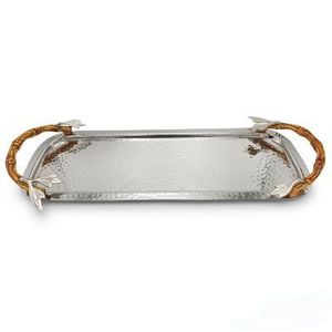 Aluminum Decorative Display Tray Modern Home Accent Serving Tray for Coffee <b>Table</b> <b>Vanity</b> Kitchen Hotel Wholesale Exporter - Product Image 2
