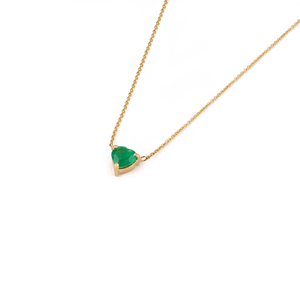 14K Rose Gold Plated <b>Ruby</b> Heart <b>Necklace</b> for Her - Product Image 6