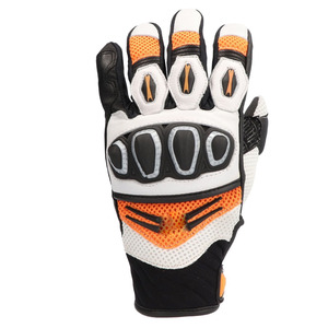 Gants de course personnalisables de haute qualité, respirants, à séchage rapide, en cuir PU, à doigts entiers, unisexes, pour moto, cyclisme, sport, conduite - Product Image 1