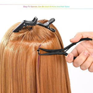 Kit d'outils pour extensions de cheveux à prix abordable avec maintien robuste, qualité professionnelle de salon, kit d'installation et de retrait d'extensions de cheveux durable - Product Image 5